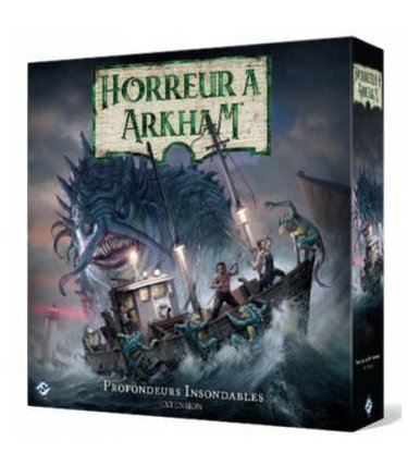 Fantasy Flight Games Horreur À Arkham: 3ème Édition: Ext. Profondeurs Insondables (FR)