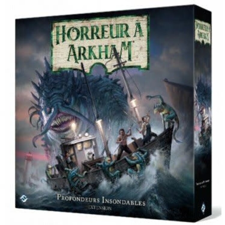 Fantasy Flight Games Horreur À Arkham: 3ème Édition: Ext. Profondeurs Insondables (FR)