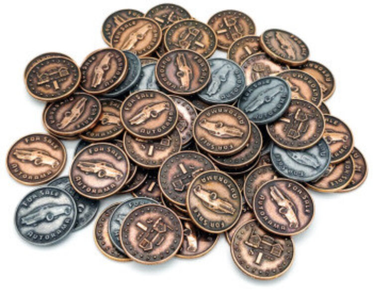 Eagle-Gryphon Games For Sale: Ext. Metal Coins