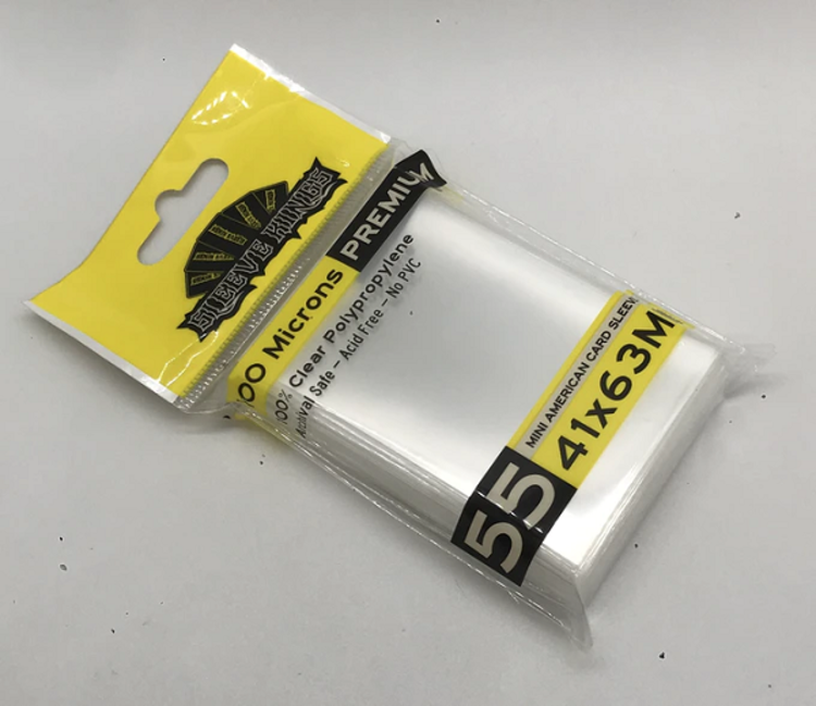 Sleeve Kings SKS-9901 «Mini Usa» 41mm X 63mm / 55 Kings - Premium Sleeve