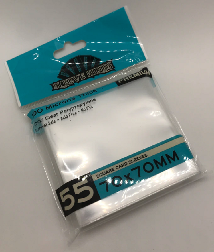 Sleeve Kings SKS-9965  «Square» 70mm X 70mm /55 Kings - Premium Sleeve