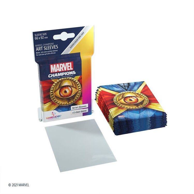 Gamegenic GGS15011ML «Marvel Champions» 66mm X 92mm Doctor Strange / 50 Sleeves Gamegenic