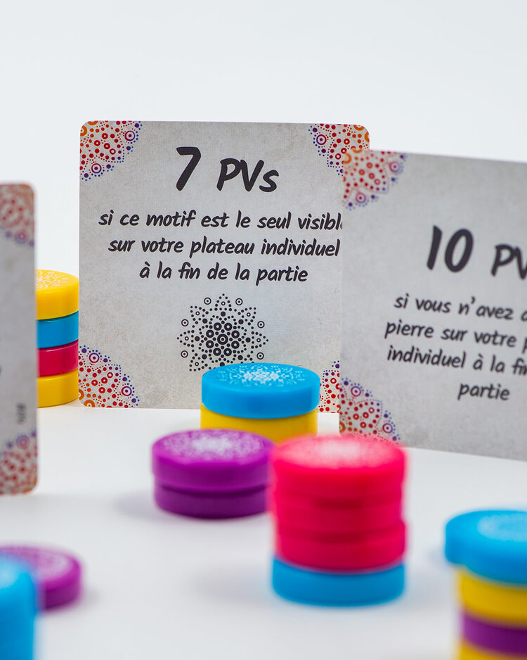 Board&Dice Mandala: Stones (EN)