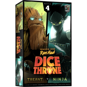Lucky Duck Games Dice Throne: Saison 1: Boite 4: Treant Contre Ninja (FR)
