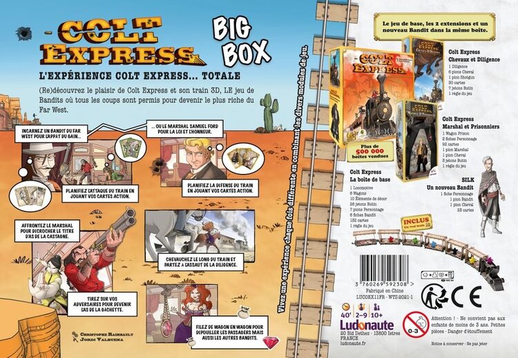 Ludonaute Colt Express: Big Box (FR)