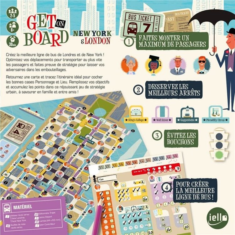 Iello Get On Board: London & New York (FR)