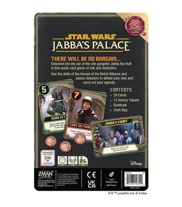 Z-Man Games, Inc. Le Palais De Jabba: Star Wars: Un Jeu Love Letter (FR)