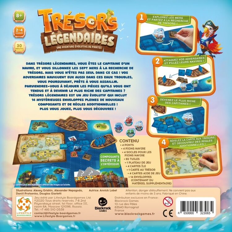 Lifestyle Boardgames Trésors Légendaires (FR)