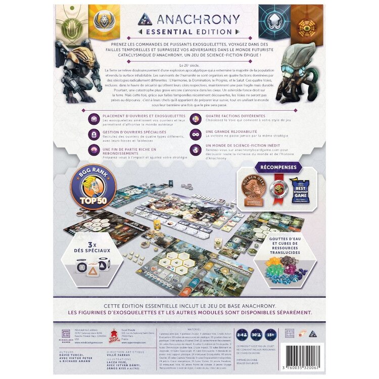 Super Meeple Anachrony: Essential Edition (FR)