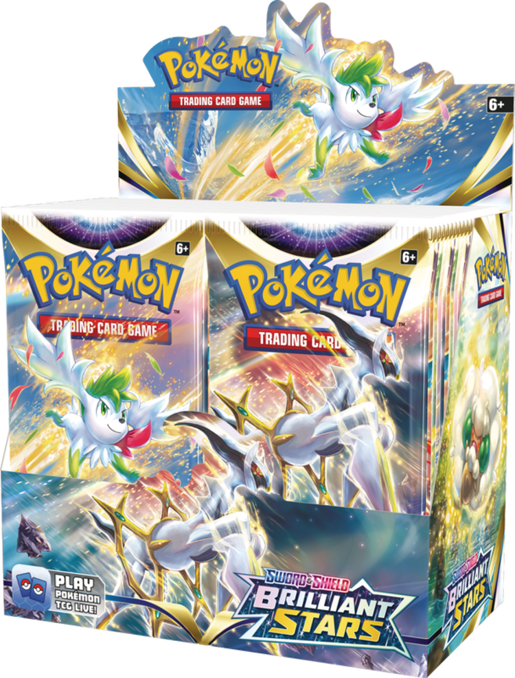 Pokemon Pokemon: Sword & Shield 9 Brilliant Stars Booster (EN)