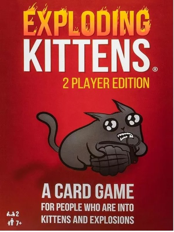 Exploding Kittens Exploding Kittens: 2 Player Edition (EN)