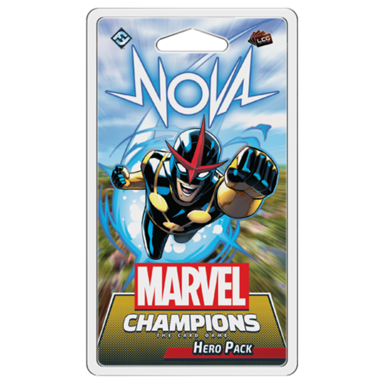 Fantasy Flight Games Marvel Champions JCE: Ext. Nova:  Paquet Heros (FR)