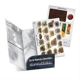 Cephalofair Games Gloomhaven: Ext. Les Cercles Oubliés: Removable Sticker Set (FR)