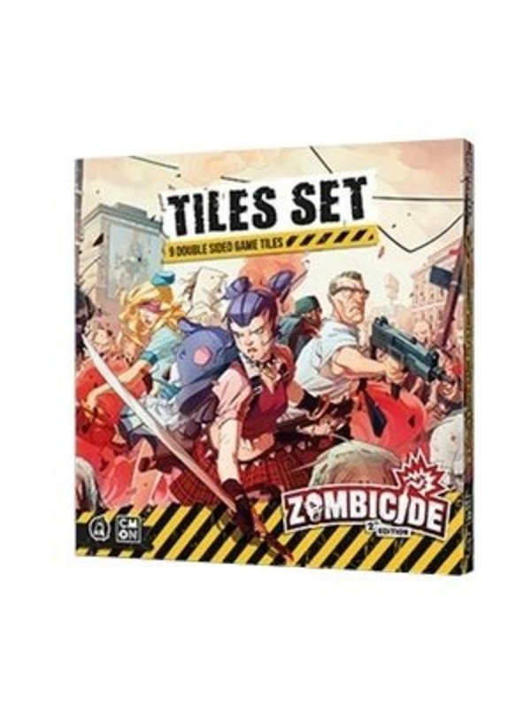 CMON Limited Zombicide: 2nd Edition: Ext. Tile Set (ML)