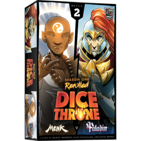 Lucky Duck Games Dice Throne: Saison 1: Boite 2: Moine Contre Paladin (FR)