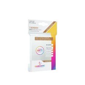 Gamegenic GGS10059ML «7 Wonders» 67mm X 103mm Matte /80 Sleeves Gamegenic