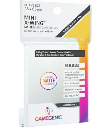 Gamegenic GGS10068ML «Mini X-Wing» 43mm X 65mm Matte / 50 Sleeves Gamegenic