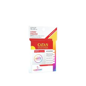 Gamegenic GGS10073ML «Catan English» 56mm X 82mm Matte / 60 Sleeves Gamegenic