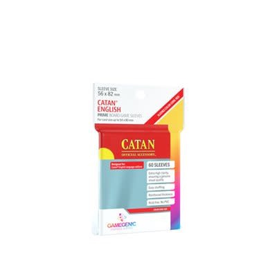 GGS10072ML «Catan-Sized» 56mm X 82mm Prime / 60 Sleeves Gamegenic