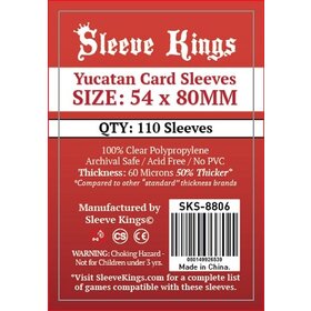Sleeve Kings SKS-8806 «Yucatan» 54mm X 80mm /110 Kings - Sleeve