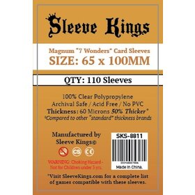 Sleeve Kings SKS-8811 «7 Wonders» 65mm X 100mm /110 Kings - Sleeve