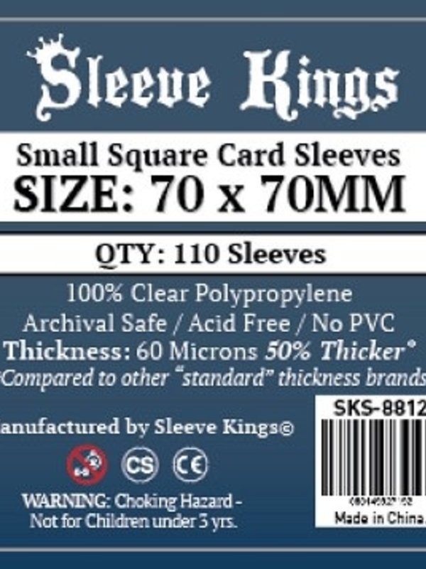 Sleeve Kings SKS-8812 «Small Square» 70mm X 70mm /110 Kings - Sleeve