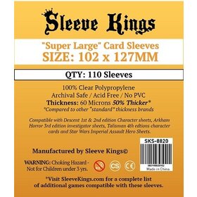Sleeve Kings SKS-8820 «Super Large» 102mm X 127mm /110 Kings - Sleeve