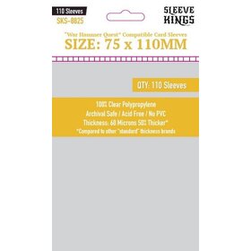 Sleeve Kings SKS-8825 «War Hammer Quest» 75mm X 110mm / 110 Kings - Sleeve