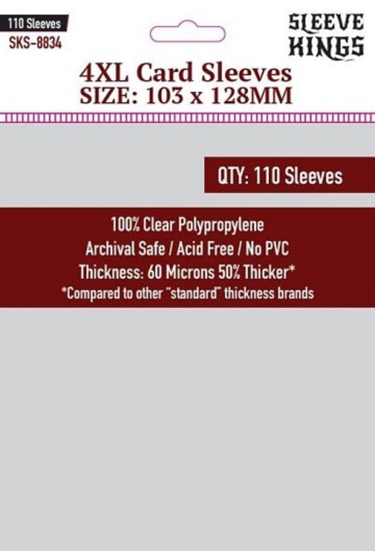 Sleeve Kings SKS-8834  «4 XL» 103mm X 128mm / 110 Kings - Sleeve