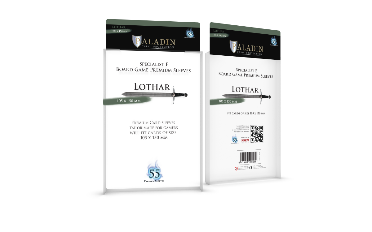 Paladin-Lothar «Specialist E» 105mm X 150mm / 55 Sleeves