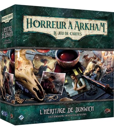 Fantasy Flight Games Horreur A Arkham: Le Jeu De Cartes: L'Héritage de Dunwich: Ext. Investigateurs (FR)