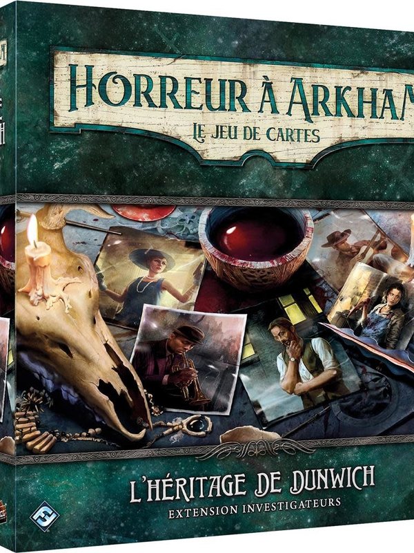 Fantasy Flight Games Horreur A Arkham: Le Jeu De Cartes: L'Héritage de Dunwich: Ext. Investigateurs (FR)