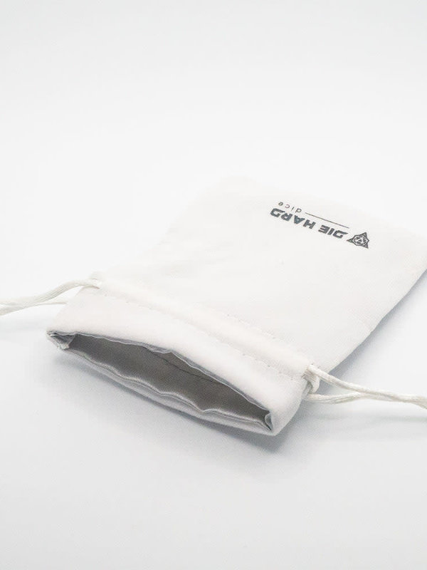 Die Hard Bag: Satin Lined Velvet: Small White