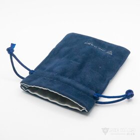 Die Hard Bag: Satin Lined Velvet: Small Navy Blue