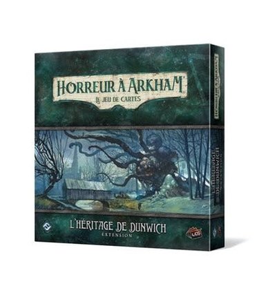 Fantasy Flight Games Horreur A Arkham: Le Jeu De Cartes: L'Héritage de Dunwich: Ext.  Campagne (FR)