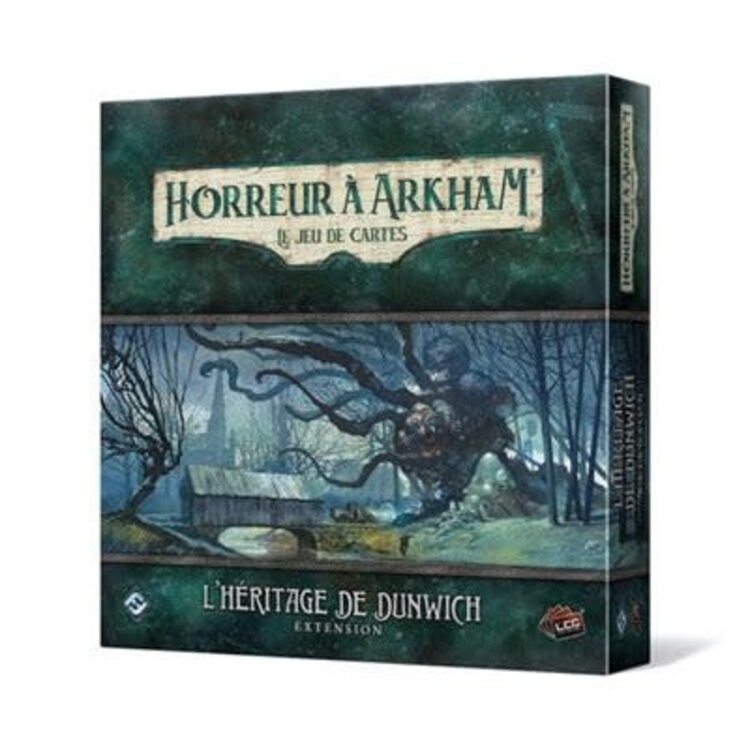 Fantasy Flight Games Horreur A Arkham: Le Jeu De Cartes: L'Héritage de Dunwich: Ext.  Campagne (FR)