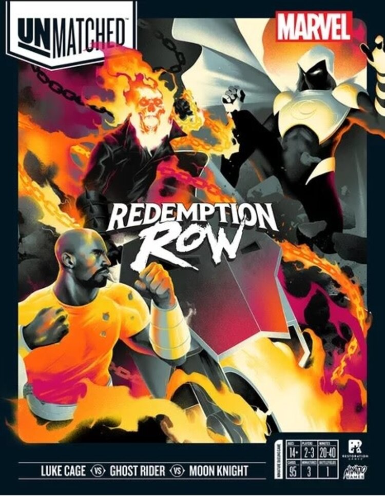 Restoration Games Unmatched: Redemption Row (EN)