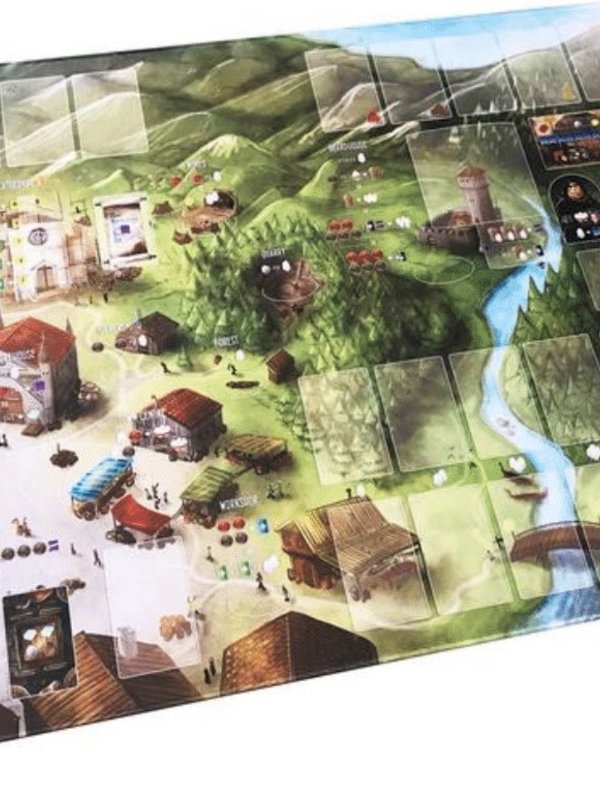 Renegade Game Studios Architects Of The West Kingdom: Ext. Playmat (EN)