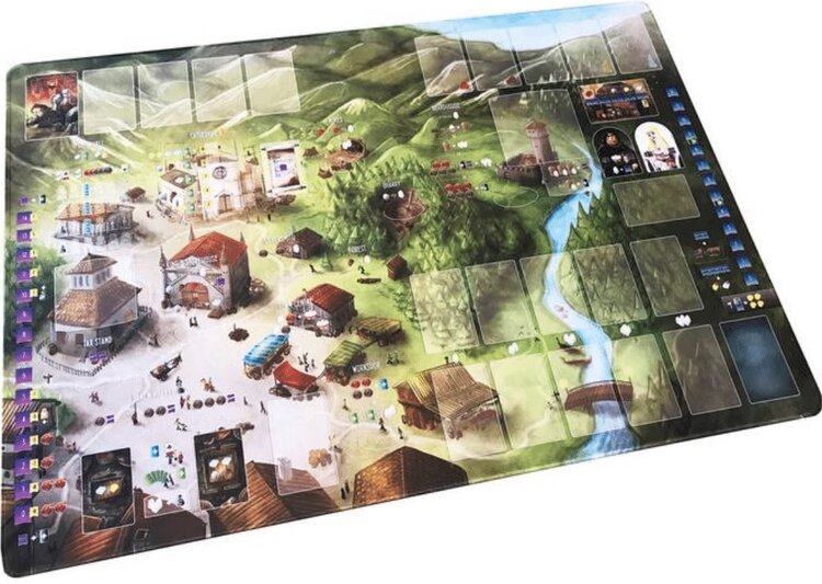 Renegade Game Studios Architects Of The West Kingdom: Ext. Playmat (EN)