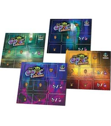 Gamelyn Games Tiny Epic Dungeons: 4 Pack Player Game Mat