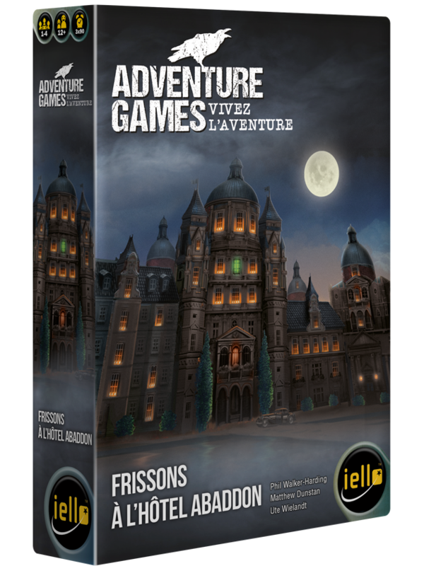 Iello Adventure Games: Frissons À L'Hôtel Abaddon (FR)