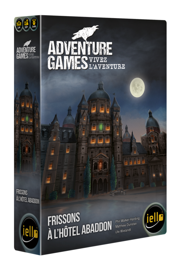 Iello Adventure Games: Frissons À L'Hôtel Abaddon (FR)