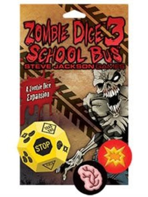 Steve Jackson Games Zombie Dice 3: Ext. School  Bus (EN)
