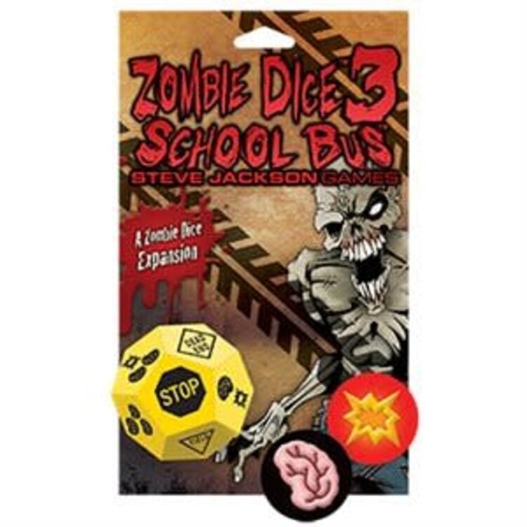 Steve Jackson Games Zombie Dice 3: Ext. School  Bus (EN)
