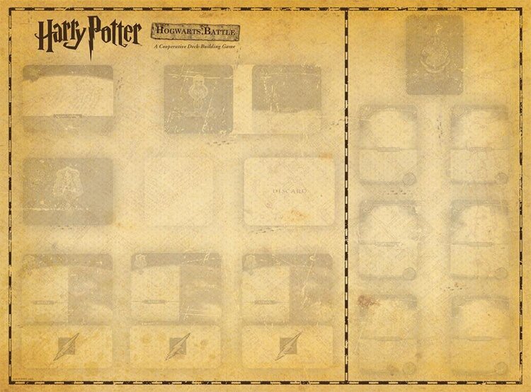 USAopoly Harry Potter Hogwarts Battle: Ext. Playmat (EN)