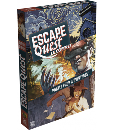 Don't Panic Games Escape Quest: Le Coffret Tome 1 à 3 (FR)