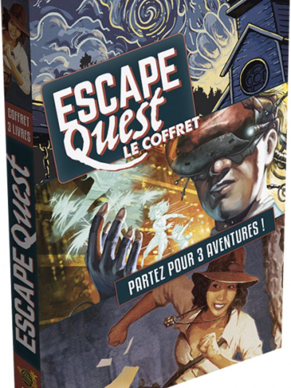 Don't Panic Games Escape Quest: Le Coffret Tome 1 à 3 (FR)