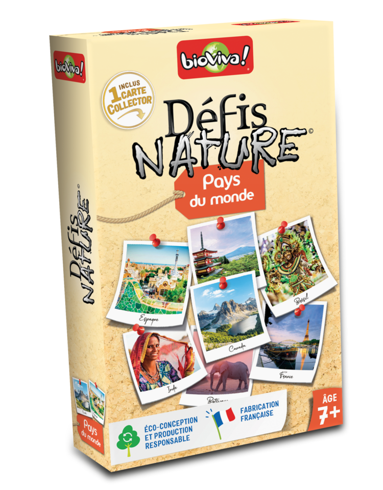 Bioviva Défis Nature: Pays du Monde (FR)