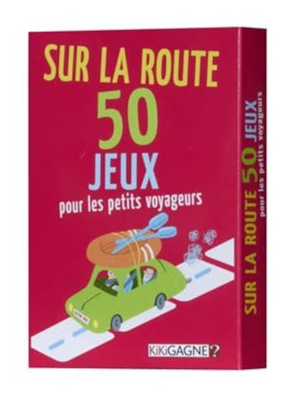 Kikigagne Sur La Route: 50 Jeux Pour Les Petits Voyageurs (FR)