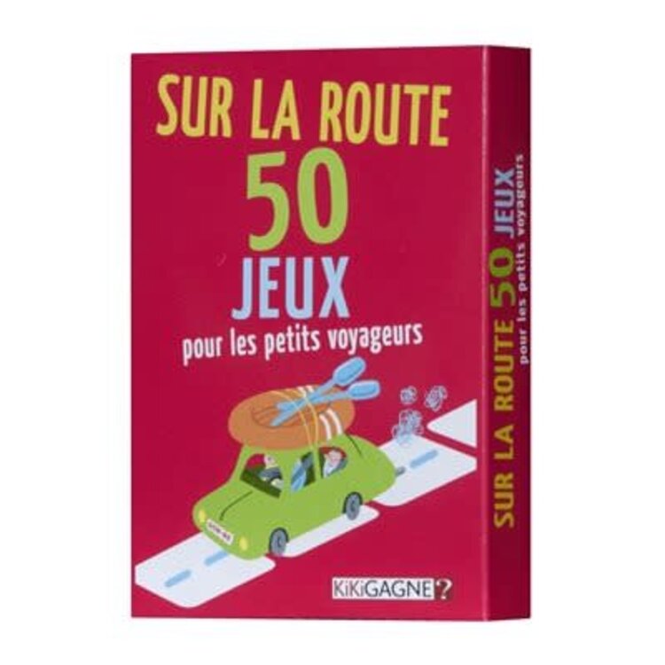 Kikigagne Sur La Route: 50 Jeux Pour Les Petits Voyageurs (FR)